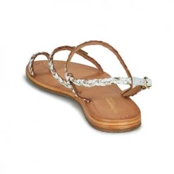 Chaussures Femme Sandales et Nu-pieds Les Tropéziennes par M Belarbi HANDIAMO Blanc / Multicolore -Sandales Soldes Boutique 21134904 500 E