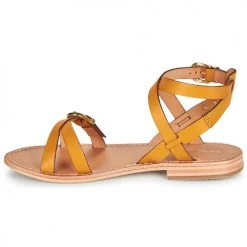 Chaussures Femme Sandales et Nu-pieds Les Tropéziennes par M Belarbi HEPANA Jaune -Sandales Soldes Boutique 21134912 500 D