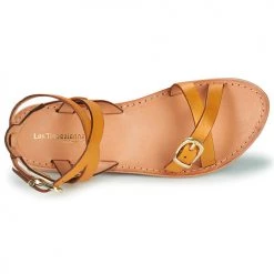 Chaussures Femme Sandales et Nu-pieds Les Tropéziennes par M Belarbi HEPANA Jaune -Sandales Soldes Boutique 21134912 500 F