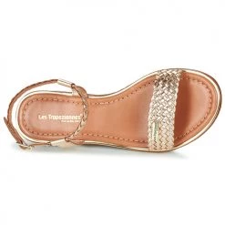 Chaussures Femme Sandales et Nu-pieds Les Tropéziennes par M Belarbi HIPPY Or -Sandales Soldes Boutique 21134918 500 F