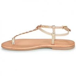 Chaussures Femme Sandales et Nu-pieds Les Tropéziennes par M Belarbi HODIN Beige / Or -Sandales Soldes Boutique 21134924 500 D