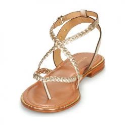Chaussures Femme Sandales et Nu-pieds Les Tropéziennes par M Belarbi HONG Or -Sandales Soldes Boutique 21134928 500 C
