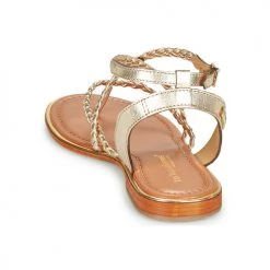 Chaussures Femme Sandales et Nu-pieds Les Tropéziennes par M Belarbi HONG Or -Sandales Soldes Boutique 21134928 500 E