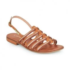 Chaussures Femme Sandales et Nu-pieds Les Tropéziennes par M Belarbi IDAYA Beige / Multicolore