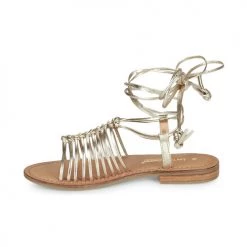 Chaussures Femme Sandales et Nu-pieds Les Tropéziennes par M Belarbi IDYLLE Or -Sandales Soldes Boutique 21134933 500 D