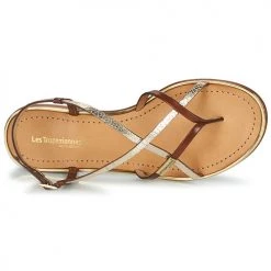 Chaussures Femme Sandales et Nu-pieds Les Tropéziennes par M Belarbi MONACO Marron -Sandales Soldes Boutique 21134944 500 F