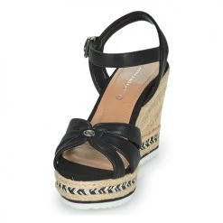 Chaussures Femme Sandales et Nu-pieds Tom Tailor 3290209 Noir -Sandales Soldes Boutique 21135016 500 C
