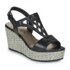 Chaussures Femme Sandales et Nu-pieds Tom Tailor 3290703 Noir