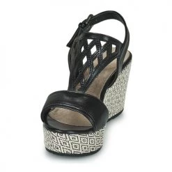 Chaussures Femme Sandales et Nu-pieds Tom Tailor 3290703 Noir -Sandales Soldes Boutique 21135017 500 C