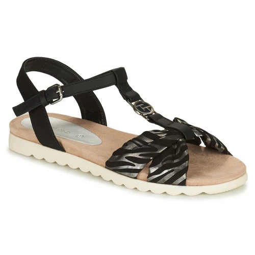 Chaussures Femme Sandales et Nu-pieds Tom Tailor 3294902 Noir 1 Chaussures Femme Sandales et Nu-pieds Tom Tailor 3294902 Noir