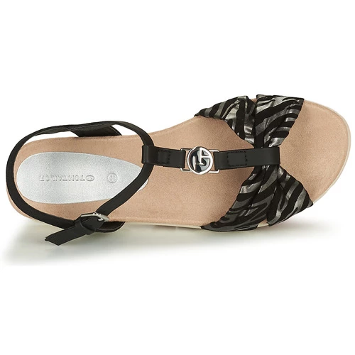 Chaussures Femme Sandales et Nu-pieds Tom Tailor 3294902 Noir 6 Chaussures Femme Sandales et Nu-pieds Tom Tailor 3294902 Noir – Image 6