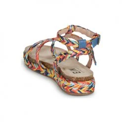 Chaussures Femme Sandales et Nu-pieds Elue par nous LECHIEN Multicolore -Sandales Soldes Boutique 21135043 500 E