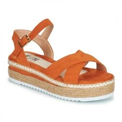 Chaussures Femme Sandales et Nu-pieds Elue par nous LEMILIO Marron