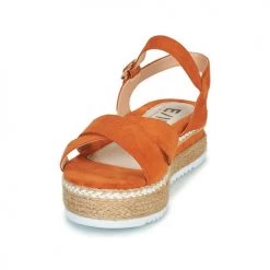 Chaussures Femme Sandales et Nu-pieds Elue par nous LEMILIO Marron -Sandales Soldes Boutique 21135048 500 C