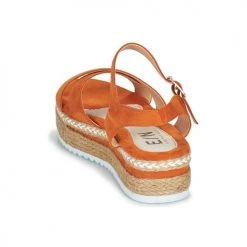 Chaussures Femme Sandales et Nu-pieds Elue par nous LEMILIO Marron -Sandales Soldes Boutique 21135048 500 E