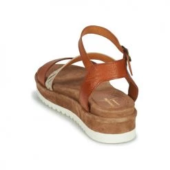Chaussures Femme Sandales et Nu-pieds Metamorf'Ose LACELLULE Camel -Sandales Soldes Boutique 21135061 500 E