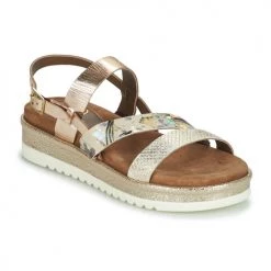 Chaussures Femme Sandales et Nu-pieds Metamorf'Ose LACET Argenté