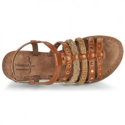 Chaussures Femme Sandales et Nu-pieds Metamorf'Ose LACLOPE Camel -Sandales Soldes Boutique 21135065 500 F