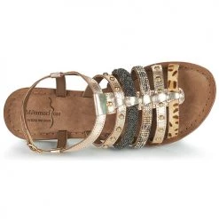 Chaussures Femme Sandales et Nu-pieds Metamorf'Ose LACLOPE Argenté -Sandales Soldes Boutique 21135066 500 F