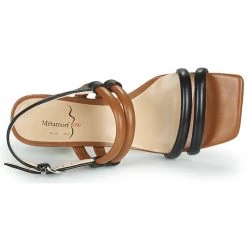 Chaussures Femme Sandales et Nu-pieds Metamorf'Ose LADA Marron -Sandales Soldes Boutique 21135070 500 F