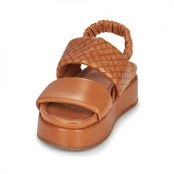 Chaussures Femme Sandales et Nu-pieds Metamorf'Ose LAGOUTE Camel -Sandales Soldes Boutique 21135071 500 C