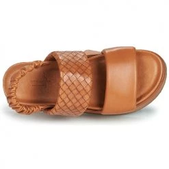 Chaussures Femme Sandales et Nu-pieds Metamorf'Ose LAGOUTE Camel -Sandales Soldes Boutique 21135071 500 F