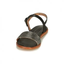 Chaussures Femme Sandales et Nu-pieds Neosens AURORA Noir / Argenté -Sandales Soldes Boutique 21148939 500 C