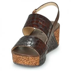 Chaussures Femme Sandales et Nu-pieds Neosens ARROBA Marron -Sandales Soldes Boutique 21148955 500 C