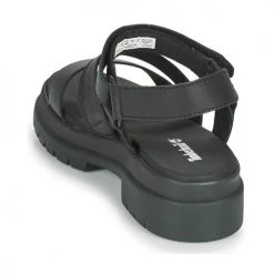 Chaussures Femme Sandales et Nu-pieds Timberland LONDON VIBE 3 BANDS Noir -Sandales Soldes Boutique 21182794 500 E