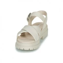 Chaussures Femme Sandales et Nu-pieds Timberland LONDON VIBE X STRAP Beige -Sandales Soldes Boutique 21182796 500 C