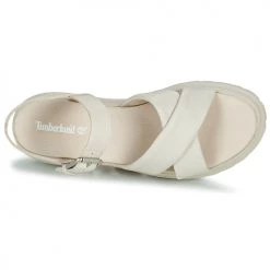Chaussures Femme Sandales et Nu-pieds Timberland LONDON VIBE X STRAP Beige -Sandales Soldes Boutique 21182796 500 F