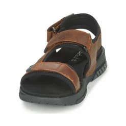 Chaussures Homme Sandales et Nu-pieds Timberland ANCHOR WATCH BACK STRAP Marron -Sandales Soldes Boutique 21182822 500 C