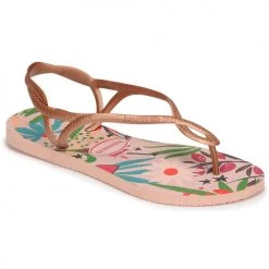 Chaussures Femme Sandales et Nu-pieds Havaianas LUNA PRINT Rose