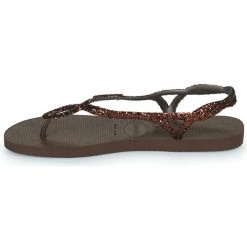 Chaussures Femme Sandales et Nu-pieds Havaianas LUNA PREMIUM II Marron -Sandales Soldes Boutique 21189484 500 D