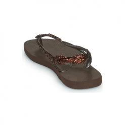 Chaussures Femme Sandales et Nu-pieds Havaianas LUNA PREMIUM II Marron -Sandales Soldes Boutique 21189484 500 E