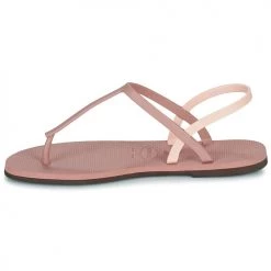 Chaussures Femme Sandales et Nu-pieds Havaianas YOU PARATY Rose -Sandales Soldes Boutique 21189489 500 D