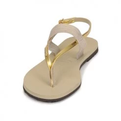 Chaussures Femme Sandales et Nu-pieds Havaianas YOU FLORIPA Beige / Doré -Sandales Soldes Boutique 21189516 500 C