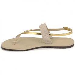 Chaussures Femme Sandales et Nu-pieds Havaianas YOU FLORIPA Beige / Doré -Sandales Soldes Boutique 21189516 500 D
