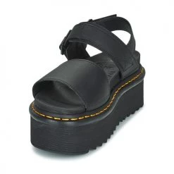Chaussures Femme Sandales et Nu-pieds Dr. Martens VOSS QUAD Noir -Sandales Soldes Boutique 21189669 500 C