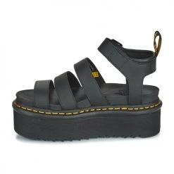 Chaussures Femme Sandales et Nu-pieds Dr. Martens BLAIRE QUAD BLACK HYDRO Noir -Sandales Soldes Boutique 21189686 500 D