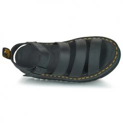 Chaussures Femme Sandales et Nu-pieds Dr. Martens BLAIRE QUAD BLACK HYDRO Noir -Sandales Soldes Boutique 21189686 500 F