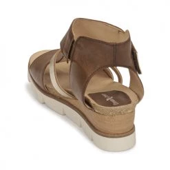 Chaussures Femme Sandales et Nu-pieds Dream in Green IRATIMO Marron -Sandales Soldes Boutique 21190393 500 E