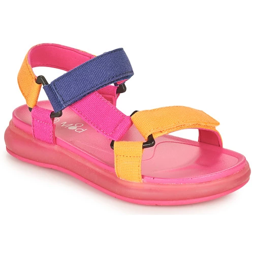 Chaussures Fille Sandales et Nu-pieds Mod'8 LAMIS Rose / Marine / Orange 1 Chaussures Fille Sandales et Nu-pieds Mod'8 LAMIS Rose / Marine / Orange