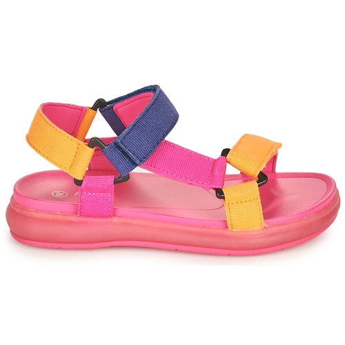 Chaussures Fille Sandales et Nu-pieds Mod'8 LAMIS Rose / Marine / Orange 2 Chaussures Fille Sandales et Nu-pieds Mod'8 LAMIS Rose / Marine / Orange – Image 2