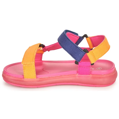 Chaussures Fille Sandales et Nu-pieds Mod'8 LAMIS Rose / Marine / Orange 4 Chaussures Fille Sandales et Nu-pieds Mod'8 LAMIS Rose / Marine / Orange – Image 4