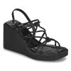 Chaussures Femme Sandales et Nu-pieds Bronx NEW-WANDA Noir