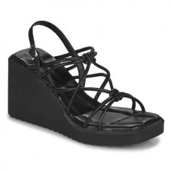 Chaussures Femme Sandales et Nu-pieds Bronx NEW-WANDA Noir