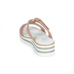 Chaussures Femme Sandales et Nu-pieds Rieker TRESSE Rose -Sandales Soldes Boutique 21191396 500 E