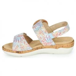 Chaussures Femme Sandales et Nu-pieds Remonte Dorndorf WEIS Multicolore -Sandales Soldes Boutique 21191440 500 D