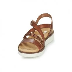 Chaussures Femme Sandales et Nu-pieds Remonte Dorndorf ODEON Marron / Leopard -Sandales Soldes Boutique 21191443 500 C